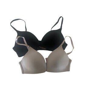 Victorias Secret Bundle of 2 Silky No-Wire Bras